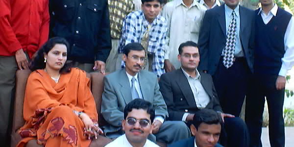 Medical Entrytest Class with staff and teachers